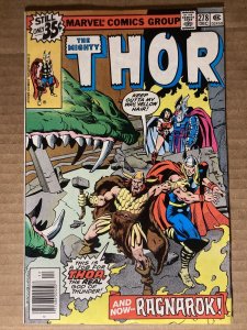 Thor 278 Marvel 1978 FN+