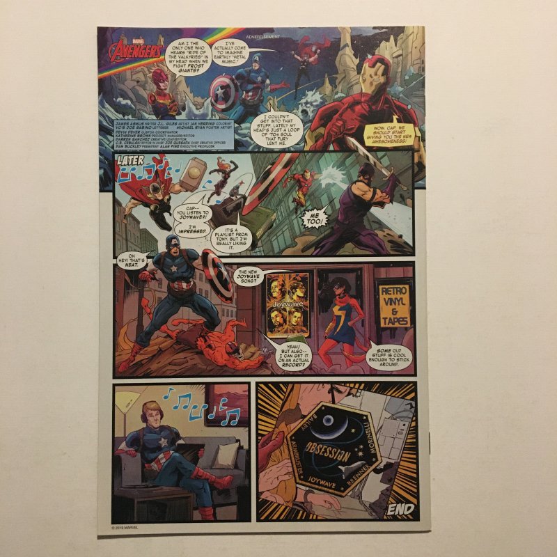 Agents of Atlas #1 Leinil Francis Yu Variant 2019 NM