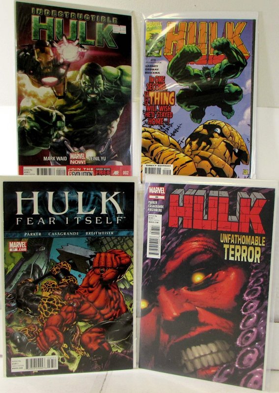 Hulk Lot 4 #9, 2008 37, 48, Indestructible 2 1999 Marvel Thing Iron Man Comics