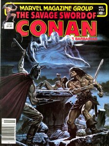 Savage Sword of Conan #82 Marvel Comics 1982 VF