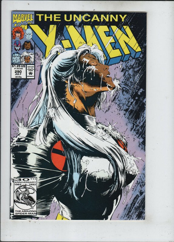 Uncanny X-men #284-290 Set vf/nm 