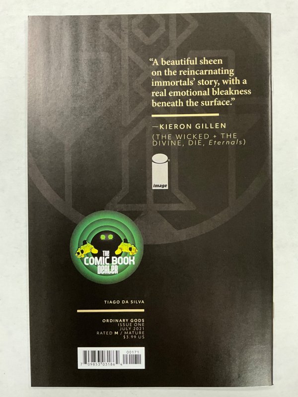 Ordinary Gods #1 Virgin Cover (2021)