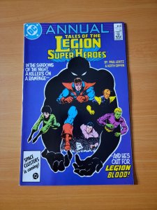 Legion of Super-Heroes Annual #4 Direct Market ~ NEAR MINT NM ~ 1986 DC Comic