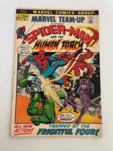 Marvel Team-Up # 2 VF Comic Book Spider-Man Human Torch Fantastic Four 9 LI6