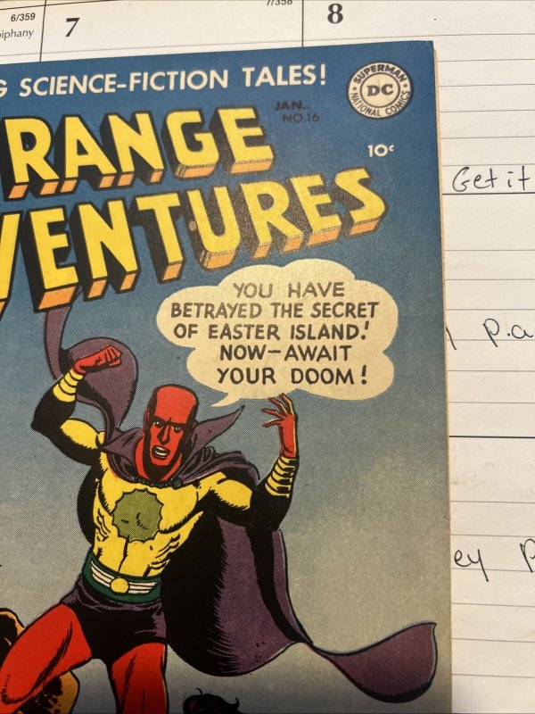 Strange Adventures #16 Golden Age - Fine 6.0