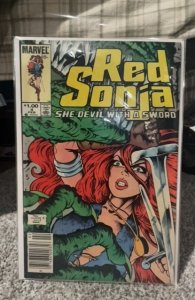Red Sonja #4 Newsstand Edition (1984) Red Sonja 