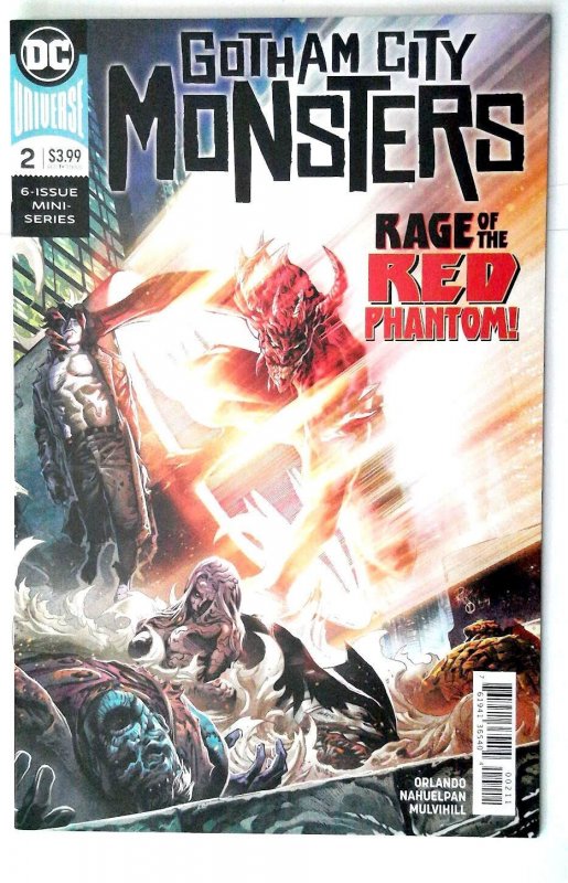 Gotham City Monsters #2 2019 DC 9.4 Key 1st App Frankenstein Killer Croc Comic