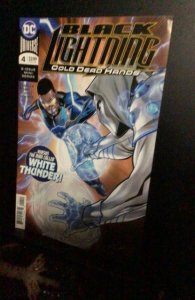 Black Lightning: Cold Dead Hands #4 (2018) Super high grade NM 1st White Thunder