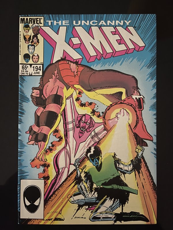 The Uncanny X-Men #194 (1985) SHG