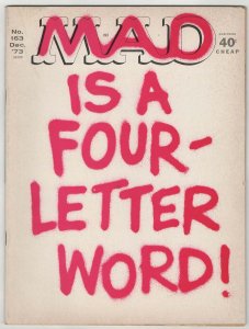 MAD #163 (1973) Sergio Aragones VF+