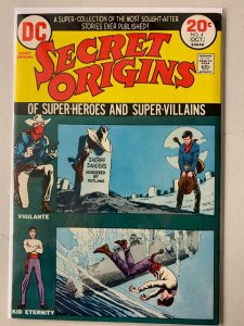 Secret Origins #4 Vigilante, Kid Eternity 6.0 (1973)