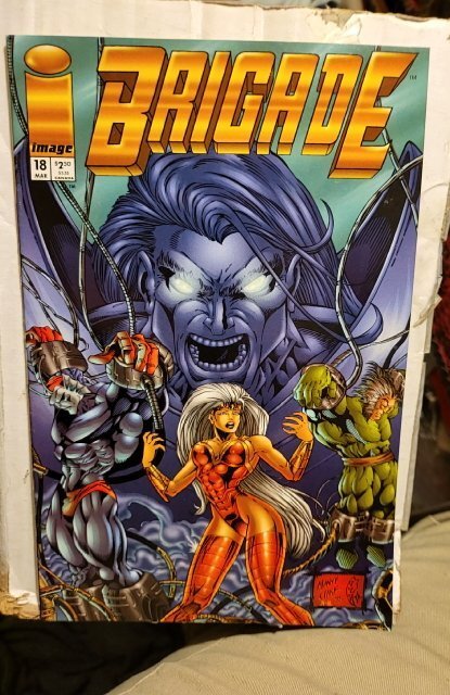 Brigade #18 Cover B (1995) b4