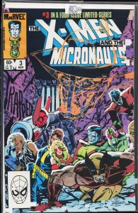The X-Men and The Micronauts #3 (1984) Micronauts
