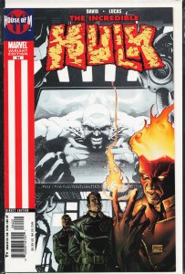 Incredible Hulk #84 Second Print Cover (2005) Hulk