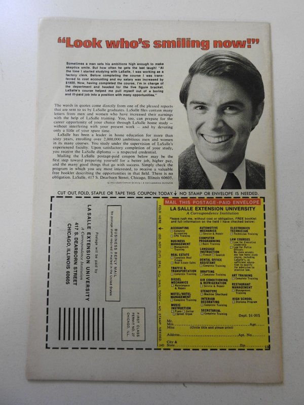 Master of Kung Fu #19 (1974) VG- Condition MVS intact! see description