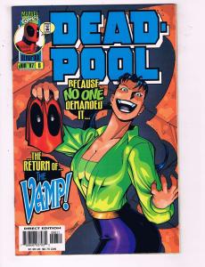 Deadpool #6 NM 1st Print Marvel Comic Book Cable X-Force Movie Ryan Reynolds BN3