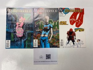 3 Superman: Metropolis DC comic books #5 6 7 40 KM16