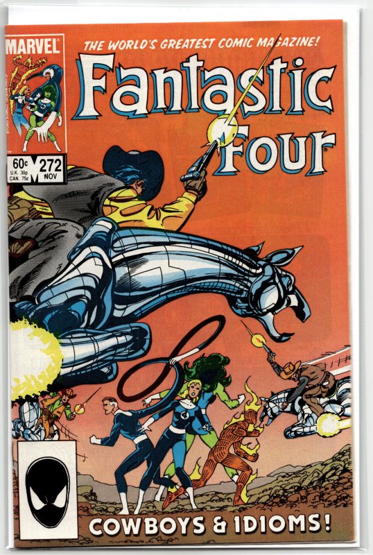 Fantastic Four #272 (1984) Fantastic Four [Key Issue]