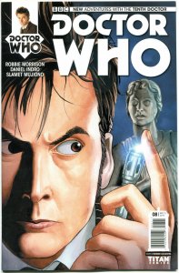 DOCTOR WHO #8 A, VF/NM, 10th, Tardis, 2014, Titan, 1st, more DW in store, Sci-fi