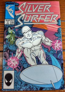 Silver Surfer #7 (1988) VF+ 8.5 Mantis Appearance