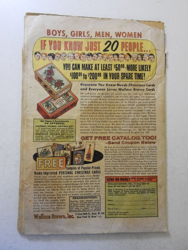 Journey Into Mystery #95 (1963) GD Condition moisture stains, 2 in spine split