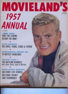 Movieland's 1957 Annual-Tab Hunter-Elvis Presley-Jayne Mansfield-Marilyn Monroe