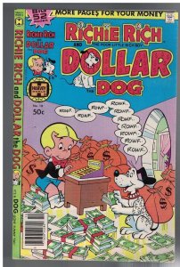 RICHIE RICH & DOLLAR THE DOG 10 VG-F Oct. 1979