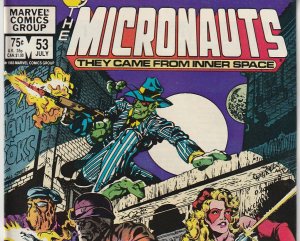 Micronauts(vol. 1) # 53 A Piece of The Action !