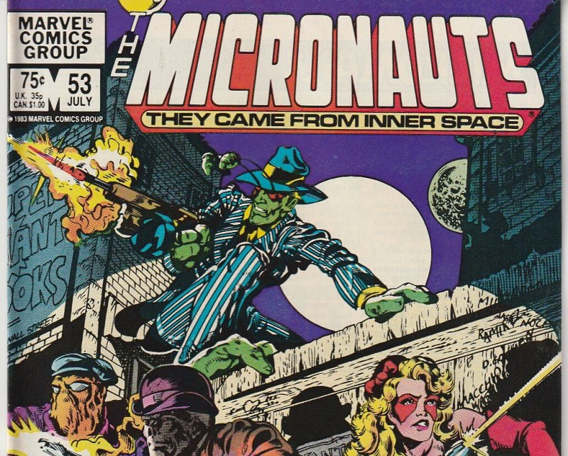 Micronauts(vol. 1) # 53 A Piece of The Action !
