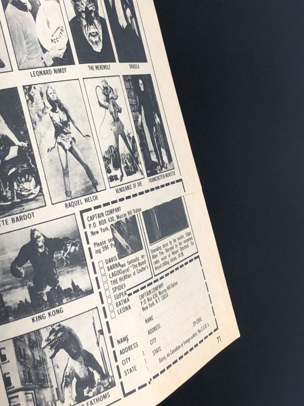 Famous Monsters of Filmland #92 (1972)