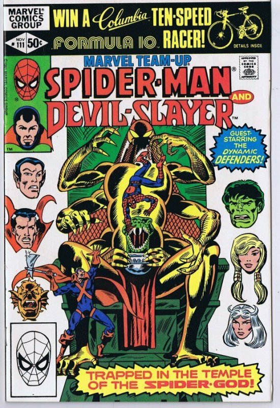 Marvel Team Up #11 ORIGINAL Vintage 1981 Marvel Comics Spider-Man Devil Slayer