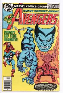 Avengers #178 - 1st App of Manipulator (Marvel, 1978) VF