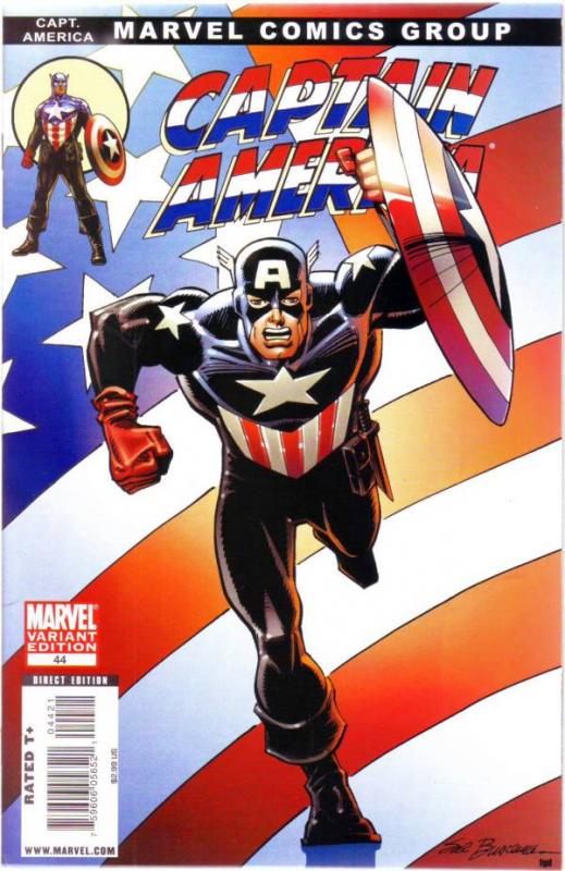 Captain America #44 (Jan-09) NM/MT Super-High-Grade Captain America