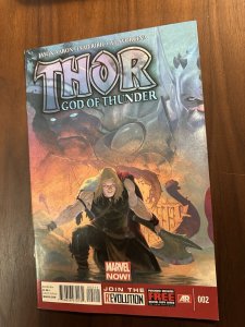 Thor God of Thunder #2 VF Cover A Esad Ribic Art (Marvel 2013)