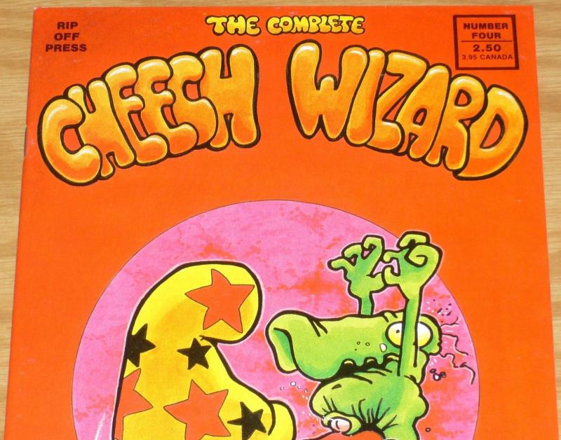 Complete Cheech Wizard #4 VF rip off press - vaughn bode underground comix