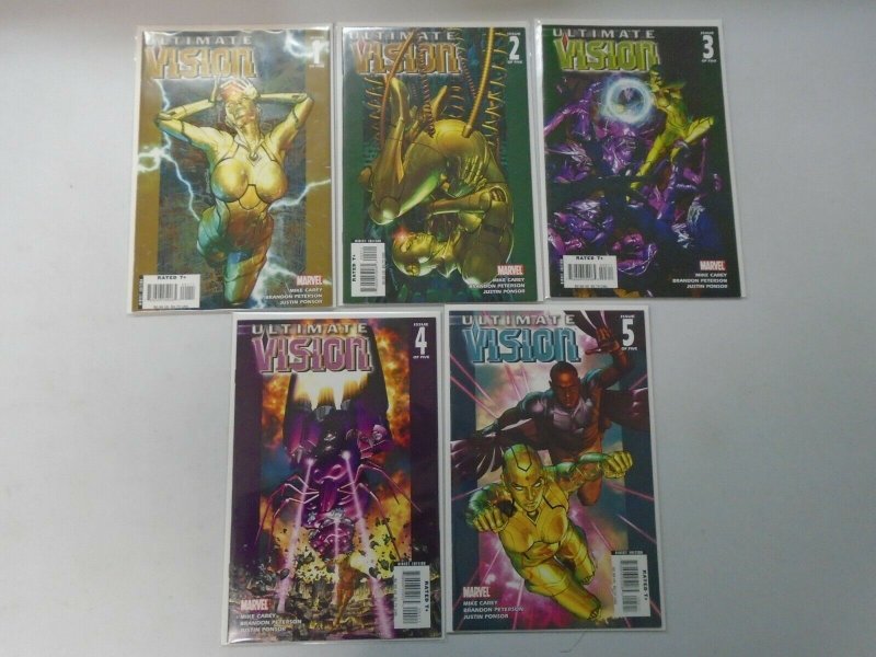 Ultimate Vision set #1-5 8.0 VF (2007)