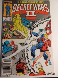 Secret Wars II #4 FN Newsstand Marvel Comics c219