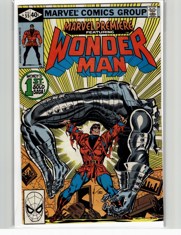 Marvel Premiere #55 (1980) Wonder Man