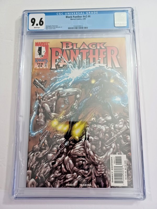 Black Panther vol.2 #4 - 1st White Wolf - Christopher Priest - 1999 - CGC 9.6