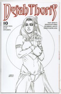 DEJAH THORIS #10 F 1:20 Variant, NM-, Llinsner, 2019 2020, of Mars, Burroughs