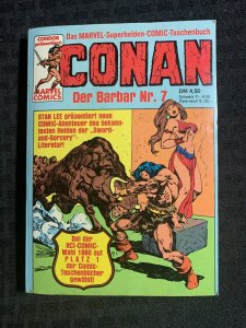 1981 CONAN THE BARBARIAN Condor Marvel German Digest Comic #7 FN+ 6.5