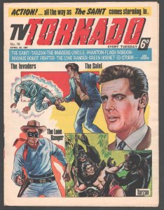 TV Tornado #16 1967-British-Man From UNCLE-Phantom-Saint-Tarzan-Superman-Lone...