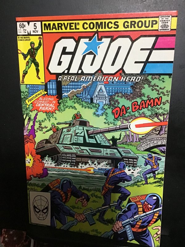 G.I. Joe: A Real American Hero #5 (1982) high-grade 5th issue! Cvill CERT! VF/NM