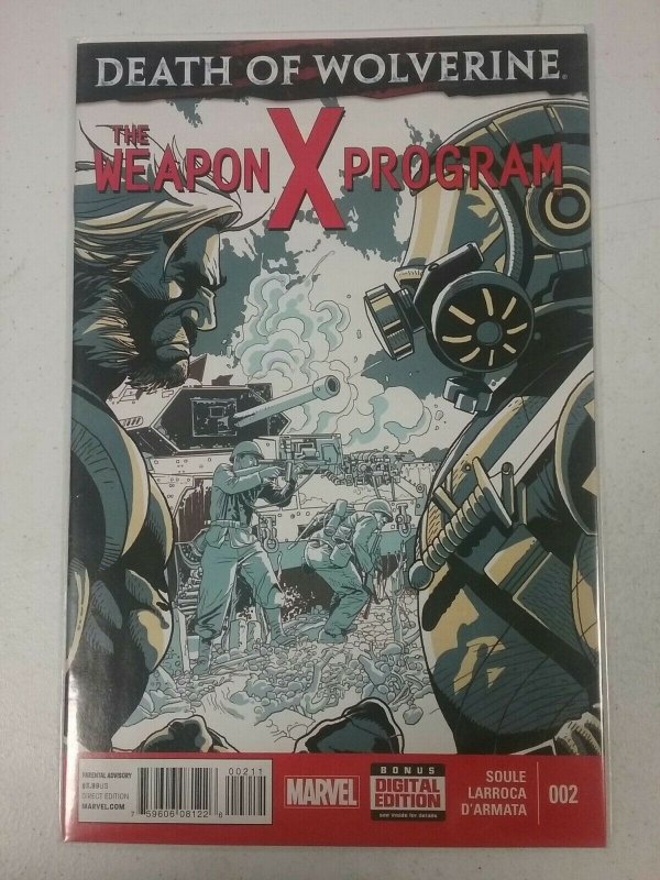 Death of Wolverine: The Weapon X Program #2 Marvel Comic 2014 NW142