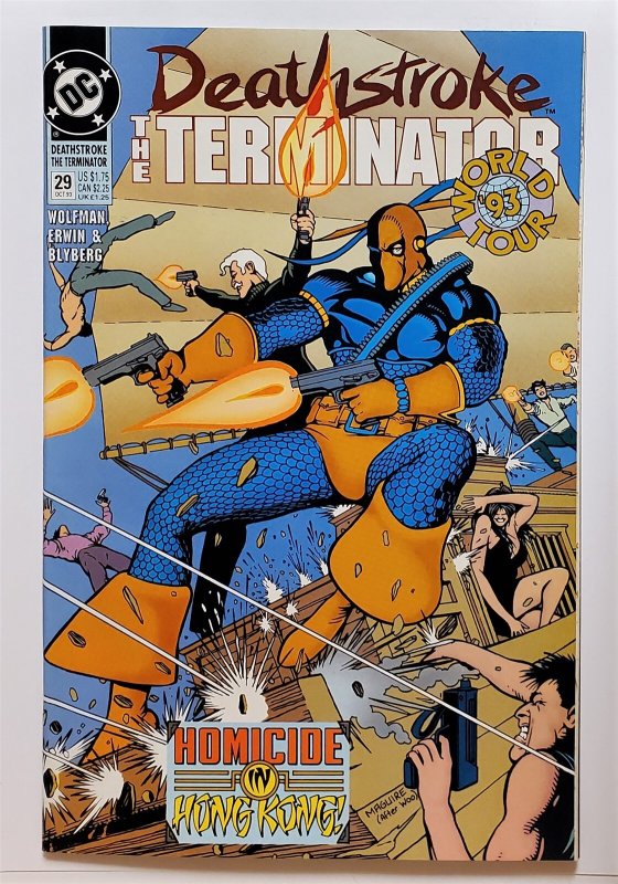 Deathstroke, the Terminator #29 (Oct 1993, DC) VF+