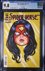 Edge of Spider-Verse #2 CGC 9.8 1st Spooky-Man Brooks Spider-Woman Headshot 2024