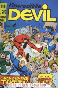 DAREDEVIL ITALIAN  (I'INCREDIBILE DEVIL) (1970 Series) #16 Very Fine Comics Book