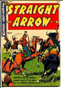 Straight Arrow #27 1952-ME-Fred Maegher art-Indian stories-G/VG