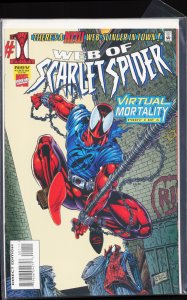 Web of Scarlet Spider #1 (1995) Scarlet Spider