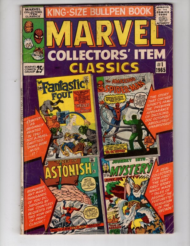 Marvel Collectors' Item Classics #1 (1965)  >>> see description...